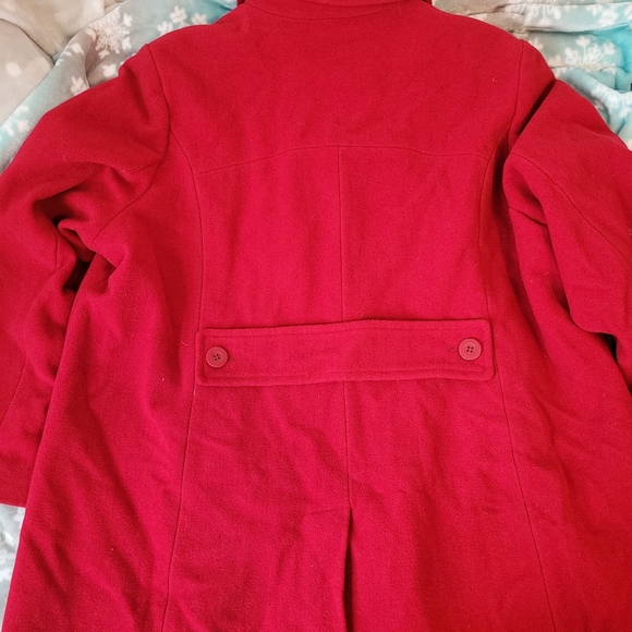 Red Wool Jacket - Picture 4 of 5